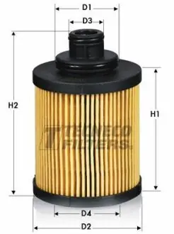 Фильтр масляный Fiat Doblo Opel Astra Corsa Meriva Suzuki 1.3 D/CDTI 03- TECNECO FILTERS OL010047E