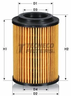 Фильтр масляный Jeep MB 2.0-3.0 CDI 97- (OM611 / OM612 / OM646) TECNECO FILTERS OL011277E