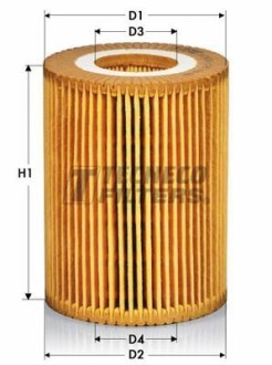 Фильтр масляный VAG 1.2 01- TECNECO FILTERS OL0233E