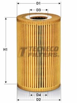 Фильтр масляный VAG 1.8/2.0 GTI/TSI 12- TECNECO FILTERS OL06002E