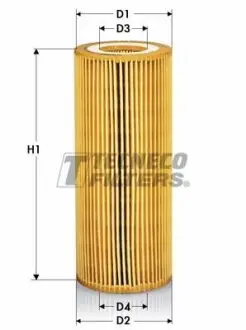 Фильтр масляный BMW 3/5/7/X5/X6 2.5-3.0D 02-13 TECNECO FILTERS OL09994E