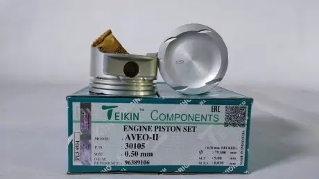 Поршень із пальцем (к-кт на двигун) Chevrolet Aveo/Lacetti L44 1,6L, TEIKIN 30105-050