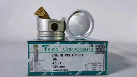 Поршень із пальцем (к-кт на двигун) Mazda 1.6L (B6), TEIKIN 42171-050