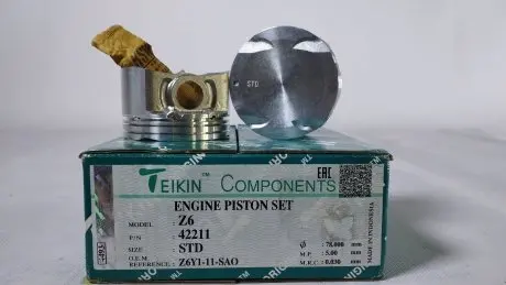 Поршень із пальцем (к-кт на двигун) Z6, TEIKIN 42211-STD