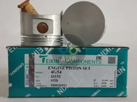 Поршень с пальцем (к-кт на двигатель) 4G54, TEIKIN 43153-STD