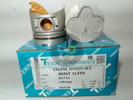 Поршень із пальцем (к-кт на двигун) 4D56T ALFIN, TEIKIN 43173A-100