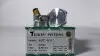 Поршень с пальцем (к-кт на двигатель) Mitsubishi 4G17 Colt T120SS, TEIKIN 43216-050 (фото 1)