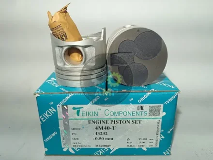 Поршень с пальцем (к-кт на двигатель) Mitsubishi 2.8TD (4M40-T) TEIKIN 43232-050