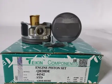 Поршень із пальцем (к-кт на двигун) QR20DE, TEIKIN 44342-STD (фото 1)