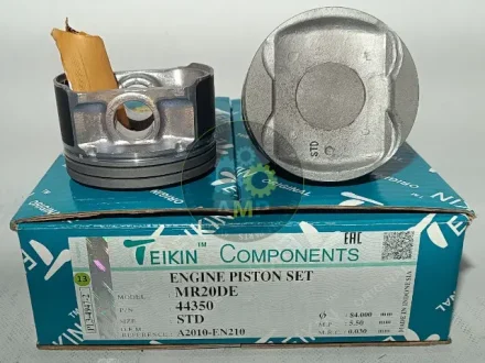 Поршень с пальцем (к-кт на двигатель) Nissan 2,0L (MR20DE), TEIKIN 44350-STD