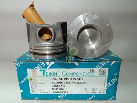 Поршень із пальцем (к-кт на двигун) YD25DDTI/0.5/ /89/ /2-2-3/ ALF, TEIKIN 44686AG-050