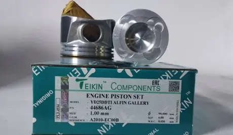 Поршень із пальцем (к-кт на двигун) Nissan 2,5L (YD25DDTI), TEIKIN 44686AG-100