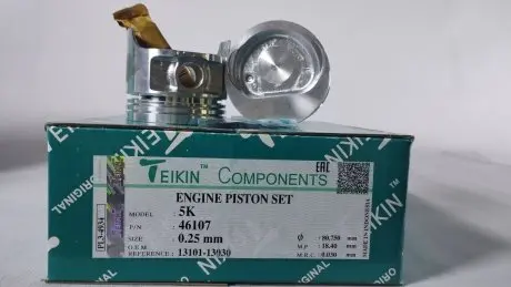 Поршень із пальцем (к-кт на двигун) Toyota 1,5L OHV (5K), TEIKIN 46107-025