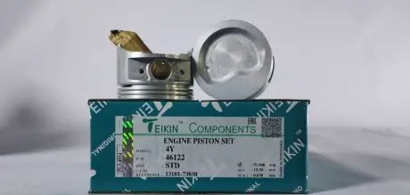 Поршень с пальцем (к-кт на двигатель) Toyota 2,2L OHV(4Y), TEIKIN 46122-STD