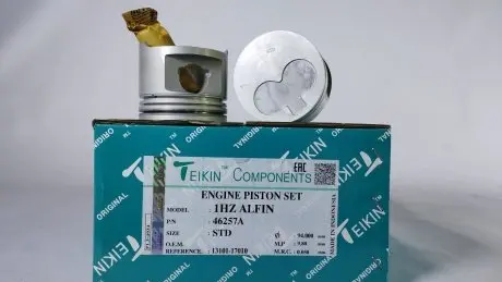 Поршень із пальцем (к-кт на двигун) Toyota 4,2D R6,12V ALFIN (1HZ,1PZ), TEIKIN 46257A-STD