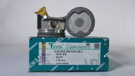 Поршень із пальцем (к-кт на двигун) Toyota 4,5L R6 (1FZ-FE), TEIKIN 46270-100
