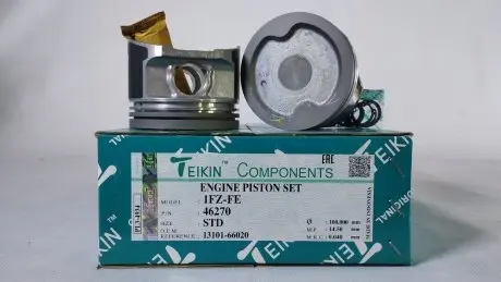 Поршень із пальцем (к-кт на двигун) Toyota 4,5L R6 (1FZ-FE), TEIKIN 46270-STD