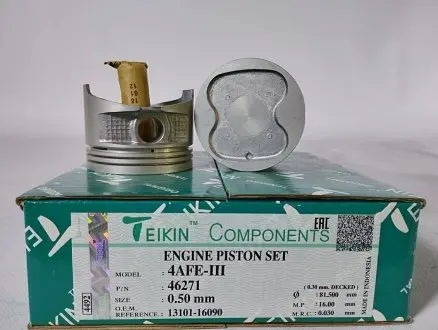 Поршень із пальцем (к-кт на двигун) 4AFE-III, TEIKIN 46271-050