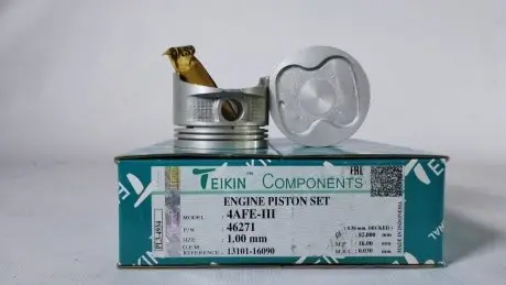 Поршень із пальцем (к-кт на двигун) Toyota 1,6L (4AF,4AFE,4AFE-III), TEIKIN 46271-100