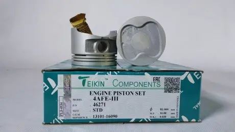 Поршень із пальцем (к-кт на двигун) Toyota 1,6L (4AF,4AFE,4AFE-III), TEIKIN 46271-STD