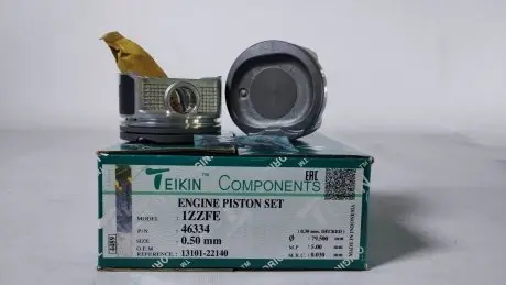 Поршень із пальцем (к-кт на двигун) Toyota 1,8L (1ZZFE), TEIKIN 46334-050