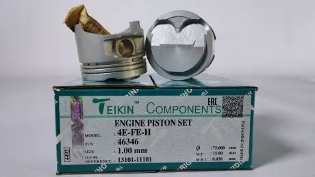 Поршень із пальцем (к-кт на двигун) 4E-FE-II, TEIKIN 46346-100