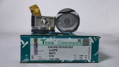 Поршень із пальцем (к-кт на двигун) 1AZFE, TEIKIN 46353-STD