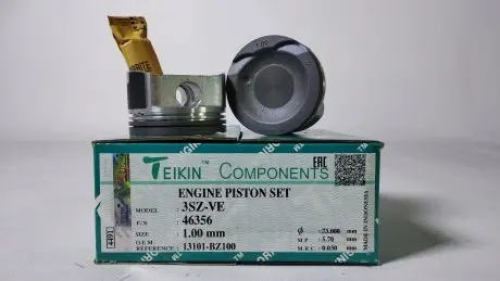 Поршень із пальцем (к-кт на двигун) 3SZ-VE, TEIKIN 46356-100