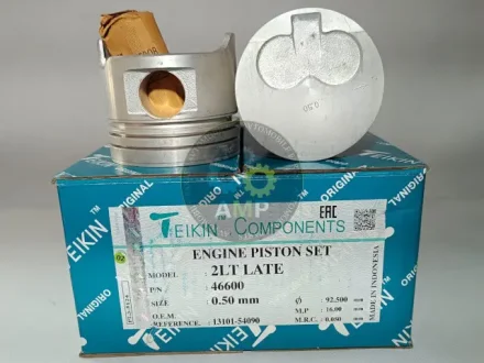 Поршень с пальцем (к-кт на двигатель) Toyota 2,5D (2LT LATE) TEIKIN 46600-050