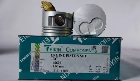 Поршень із пальцем (к-кт на двигун) Toyota 2,2D (3C,3CT), TEIKIN 46629-100