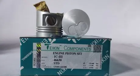 Поршень із пальцем (к-кт на двигун) Toyota 1,8D (1C-III), TEIKIN 46630-STD
