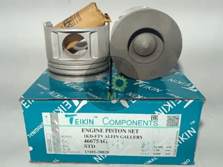 Поршень із пальцем (к-кт на двигун) 1KD-FTV ALFIN GALLERY TEIKIN 46675AG-STD