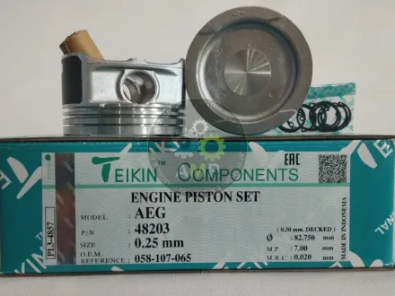 Поршень с пальцем (к-кт на двигатель) AEG, TEIKIN 48203-025