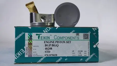 Поршень із пальцем (к-кт на двигун) VAG BGP/BGQ, TEIKIN 48208-STD