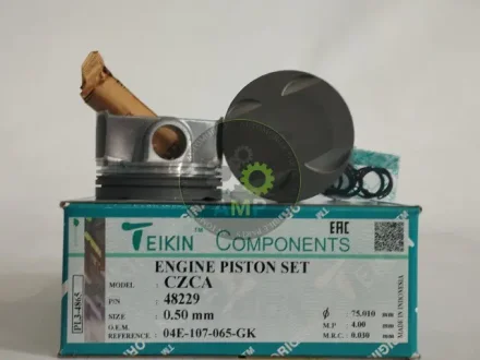 Поршень с пальцем (к-кт на двигатель) CZCA, TEIKIN 48229-050