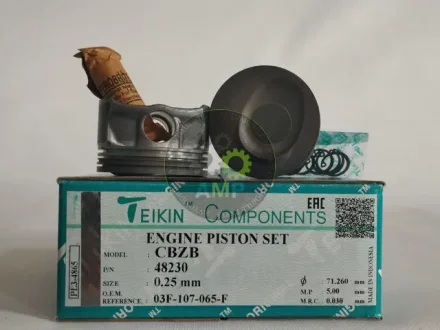 Поршень с пальцем (к-кт на двигатель) CBZB, TEIKIN 48230-025