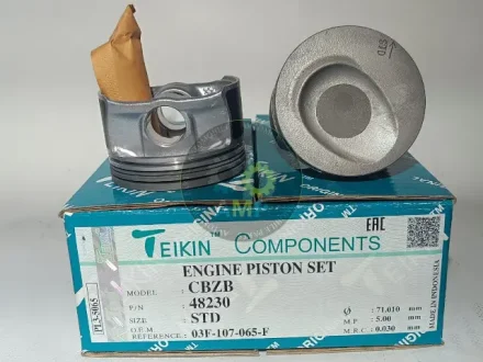 Поршень із пальцем (к-кт на двигун) CBZB, TEIKIN 48230-STD