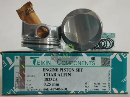 Поршень с пальцем (к-кт на двигатель) CDAB ALFIN, TEIKIN 48232A-025