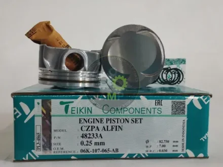 Поршень із пальцем (к-кт на двигун) CZPA ALFIN, TEIKIN 48233A-025