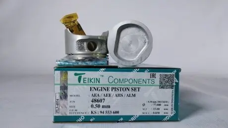 Поршень із пальцем (к-кт на двигун) VAG 1,6L AEA / AEE / AHS / ALM, TEIKIN 48607-050