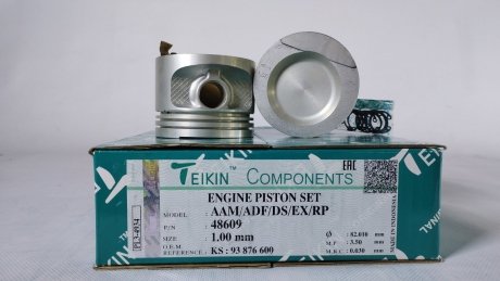 Поршень с пальцем (к-кт на двигатель) VAG AAM/ADF/DS/EX/RP, TEIKIN 48609-100