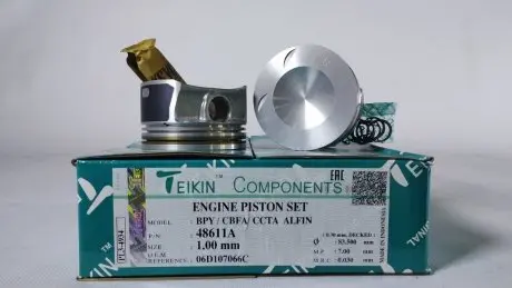 Поршень с пальцем (к-кт на двигатель) VAG 2.0TFSI BPY CBFA CCTA ALFIN, TEIKIN 48611A-100