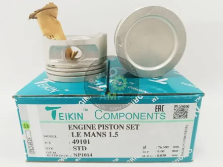 Поршень із пальцем STD (к-кт на двигун), Daewoo Nexia 1.5 TEIKIN 49101-STD