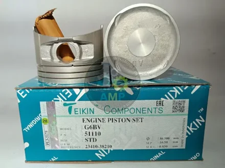 Поршень із пальцем (к-кт на двигун) G6BV, TEIKIN 51110-STD