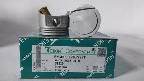 Поршень із пальцем (к-кт на двигун) Hyundai G4DR-BETA-J2-II, TEIKIN 51120-050