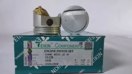 Поршень із пальцем (к-кт на двигун) Hyundai G4DR-BETA-J2-II, TEIKIN 51120-STD
