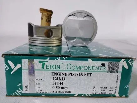 Поршень із пальцем (к-кт на двигун) G4KD, TEIKIN 51144-050