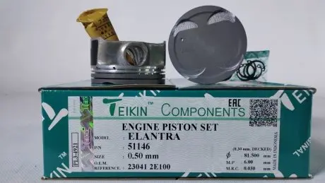 Поршень із пальцем (к-кт на двигун) Hyundai Elantra, TEIKIN 51146-050