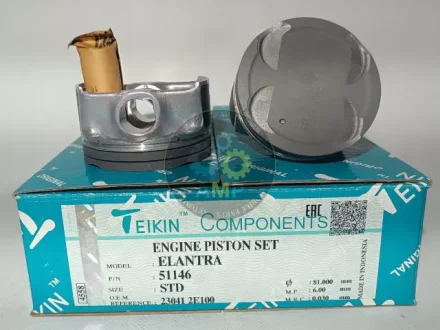 Поршень із пальцем (к-кт на двигун) ELANTRA G4NB, TEIKIN 51146-STD
