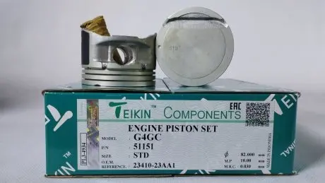 Поршень із пальцем (к-кт на двигун) Hyundai G4GC, TEIKIN 51151-STD